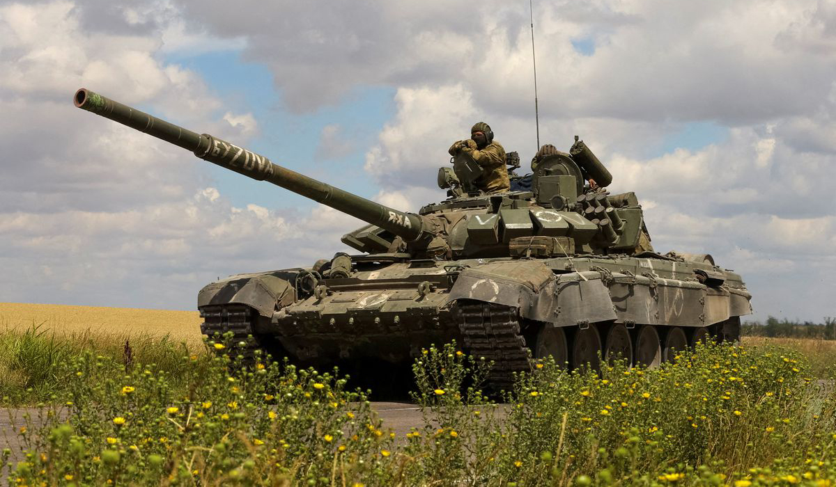 Russian troops